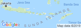 West Nusa Tenggara map